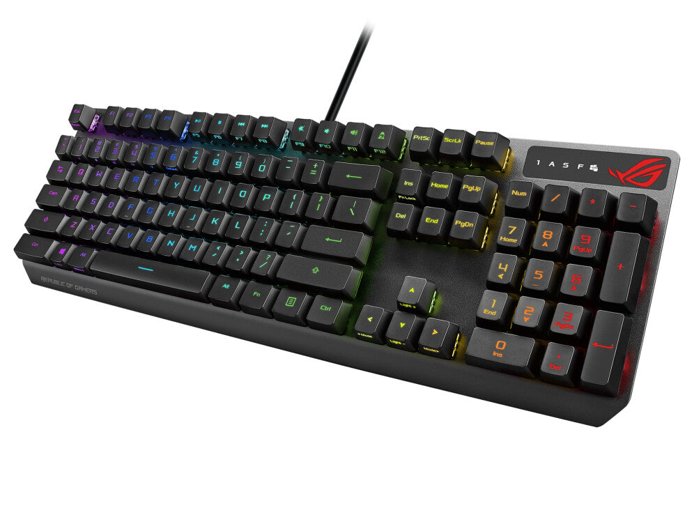 ASUS ROG Strix SCOPE RX - USB Wired RGB Mechanical Keyboard in Black (QWERTY UK)