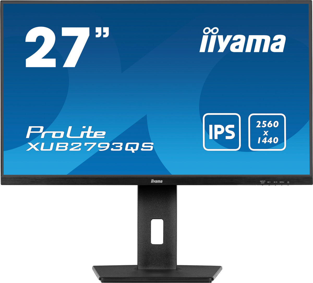 iiyama ProLite XU2793QS-B6 - 68.6 cm (27") - 2560 x 1440 pixels 2K Ultra HD LED Monitor