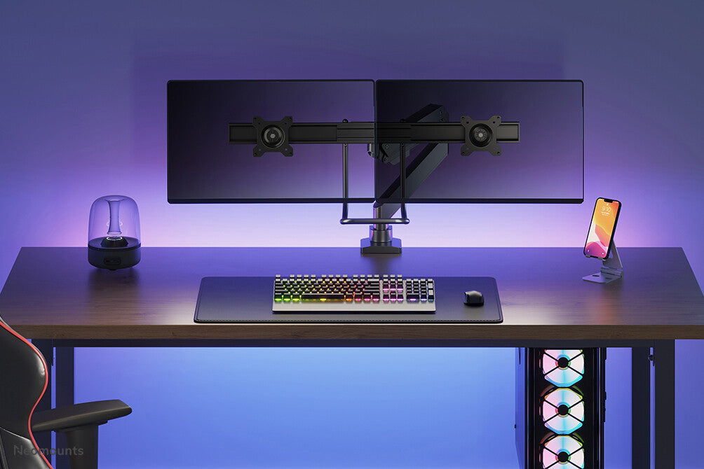 Neomounts NM-D775DXBLACK - Desk monitor mount for 25.4 cm (10") to 81.3 cm (32")