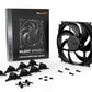be quiet! SILENT WINGS 4 - PWM Computer Case Fan in Black - 140mm