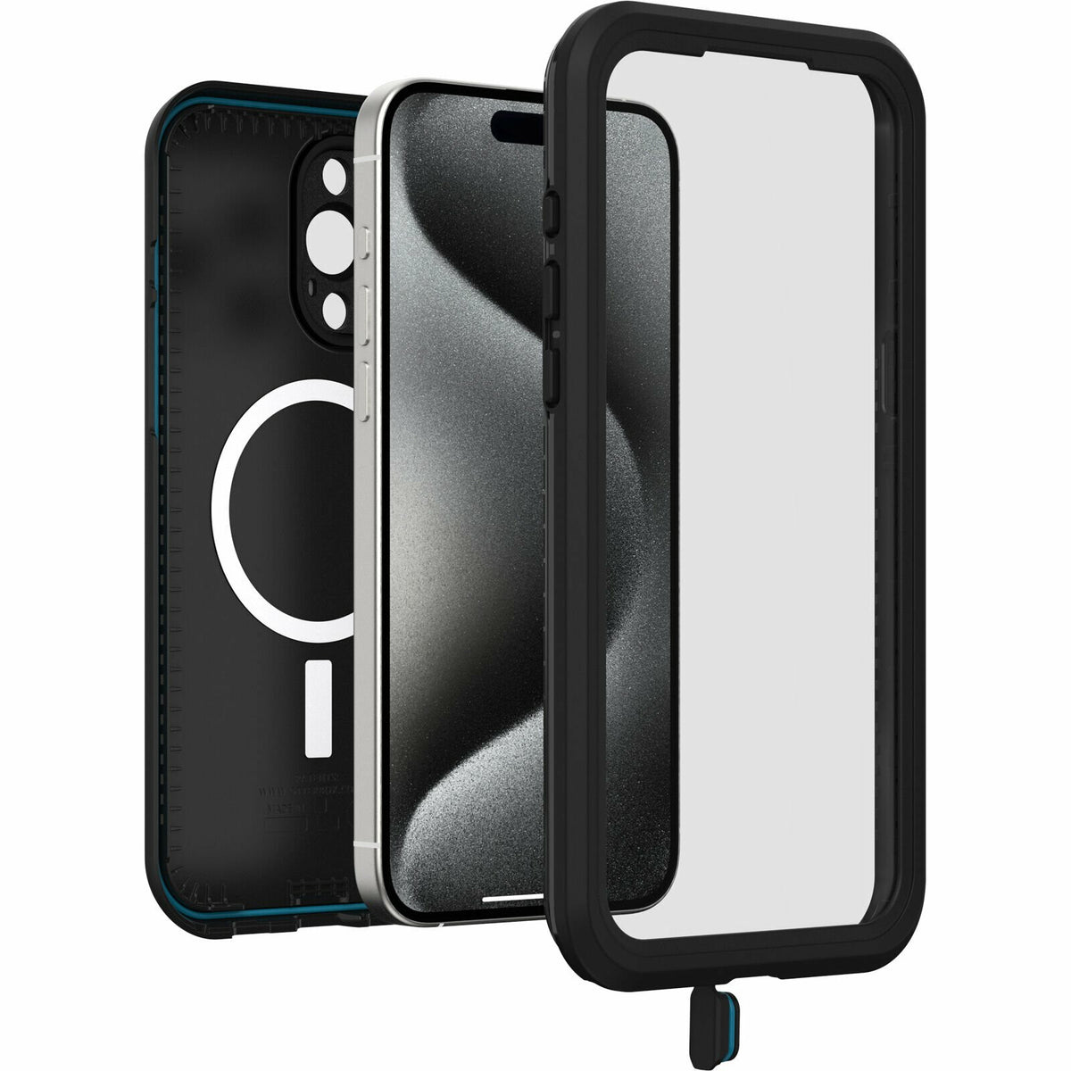 OtterBox Frē Series for iPhone 15 Pro Max in Black