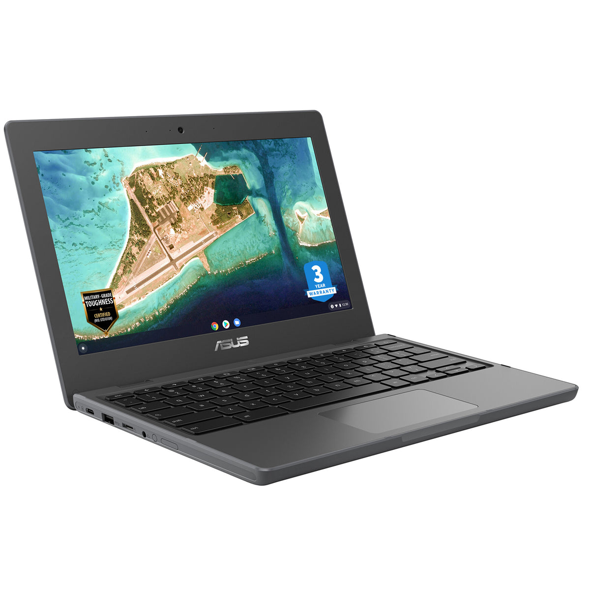 ASUS Chromebook CR1100CKA-GJ0388 - 29.5 cm (11.6") - Intel® Celeron® N N4500 - 4 GB LPDDR4x-SDRAM - 64 GB eMMC - Wi-Fi 6 - ChromeOS - Grey