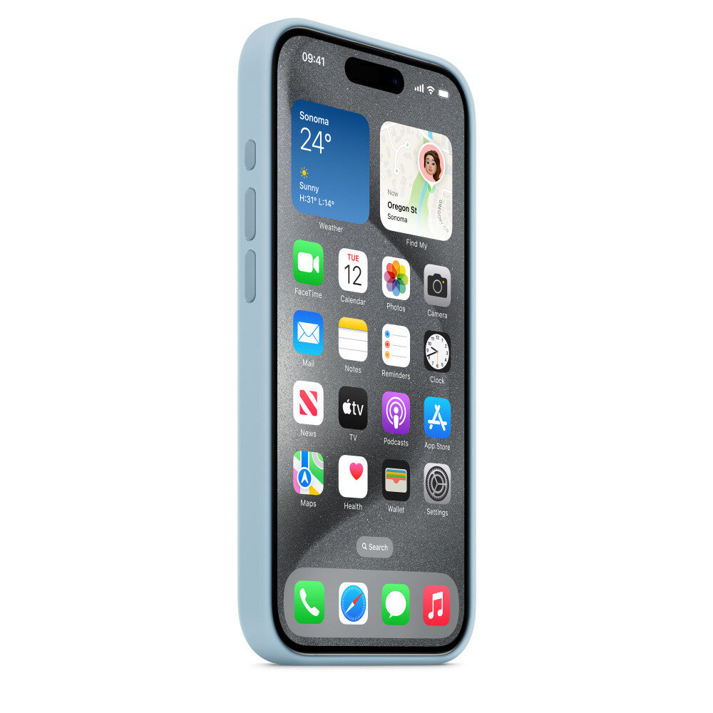 Apple MWNM3ZM/A - Silicone Case with MagSafe for in Light Blue