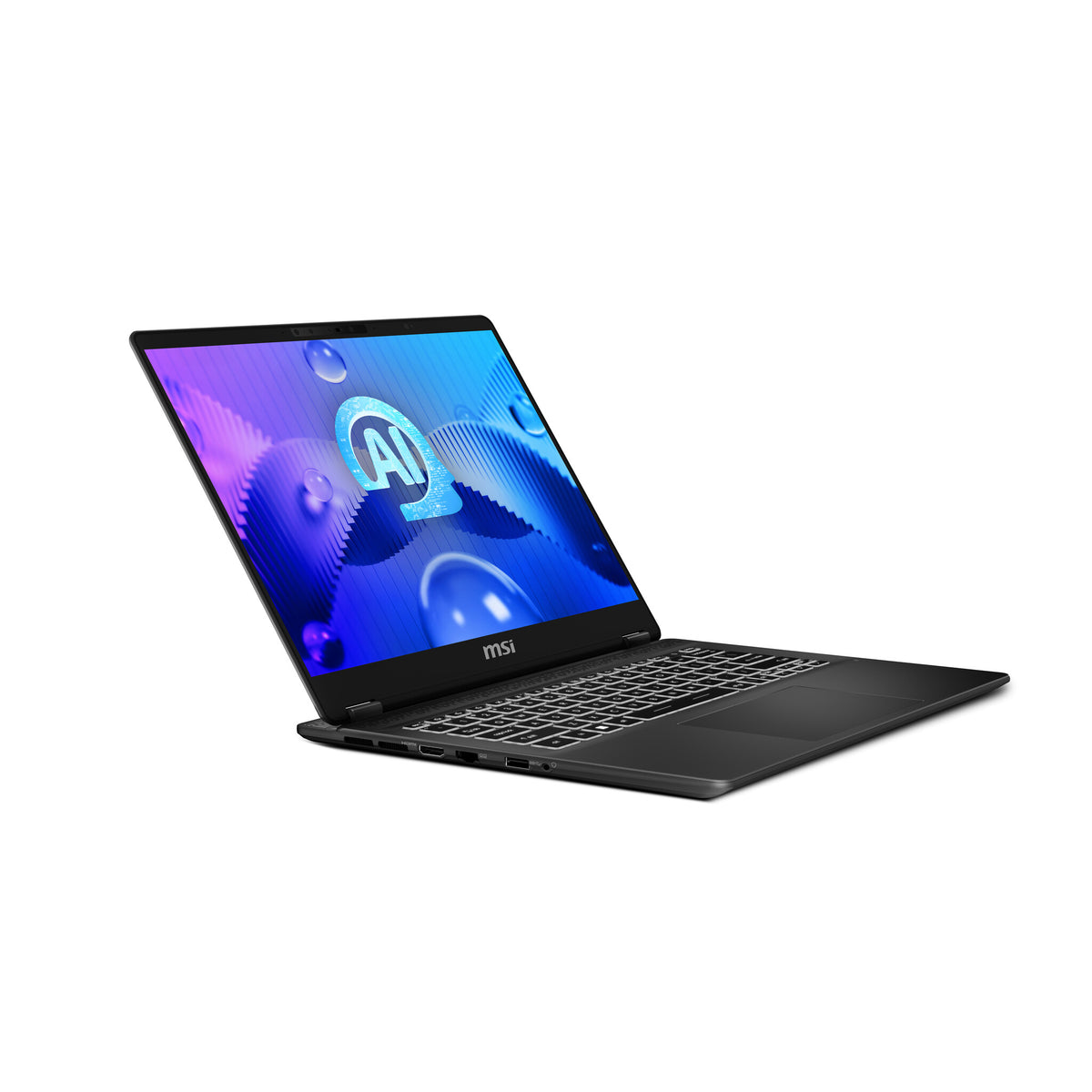 MSI Prestige 14 AI Studio Laptop - 35.6 cm (14&quot;) - Intel Core Ultra 7 155H - 32 GB DDR5-SDRAM - 1 TB SSD - NVIDIA GeForce RTX 4050 - Wi-Fi 7 - Windows 11 Pro - Grey