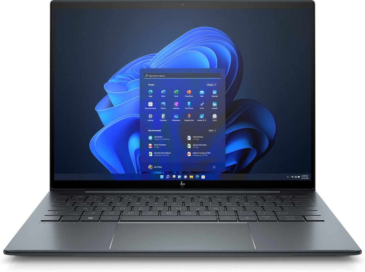 HP Elite Dragonfly G3 Laptop - 34.3 cm (13.5") - Intel® Core™ i7-1255U - 16 GB LPDDR5-SDRAM - 512 GB SSD - Wi-Fi 6E - Windows 11 Pro - Blue