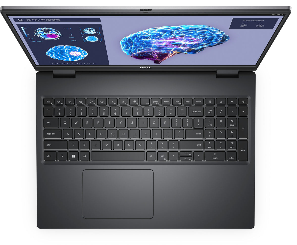 DELL Precision 7680 Laptop - 40.6 cm (16") - Intel® Core™ i7-13850HX - 32 GB DDR5-SDRAM - 1 TB SSD - NVIDIA RTX 2000 Ada - Wi-Fi 6E - Windows 11 Pro - Grey