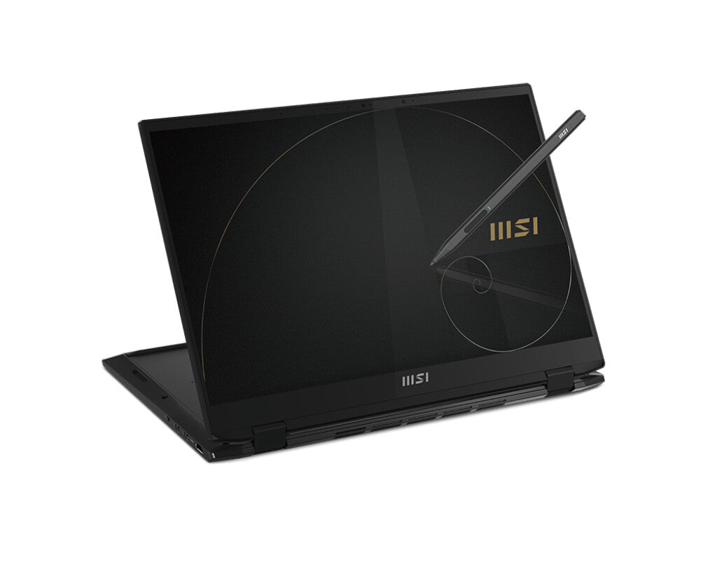 MSI Summit E16 Flip Evo Hybrid (2-in-1) Laptop - Touchscreen - Intel® Core™ i7-1260P - 16 GB LPDDR5-SDRAM - 512 GB SSD - Wi-Fi 6E - Windows 11 Home - Black