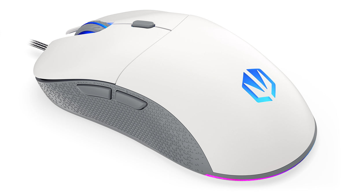 ENDORFY GEM Plus - USB Type-C Wired Optical Mouse in White - 19,000 DPI