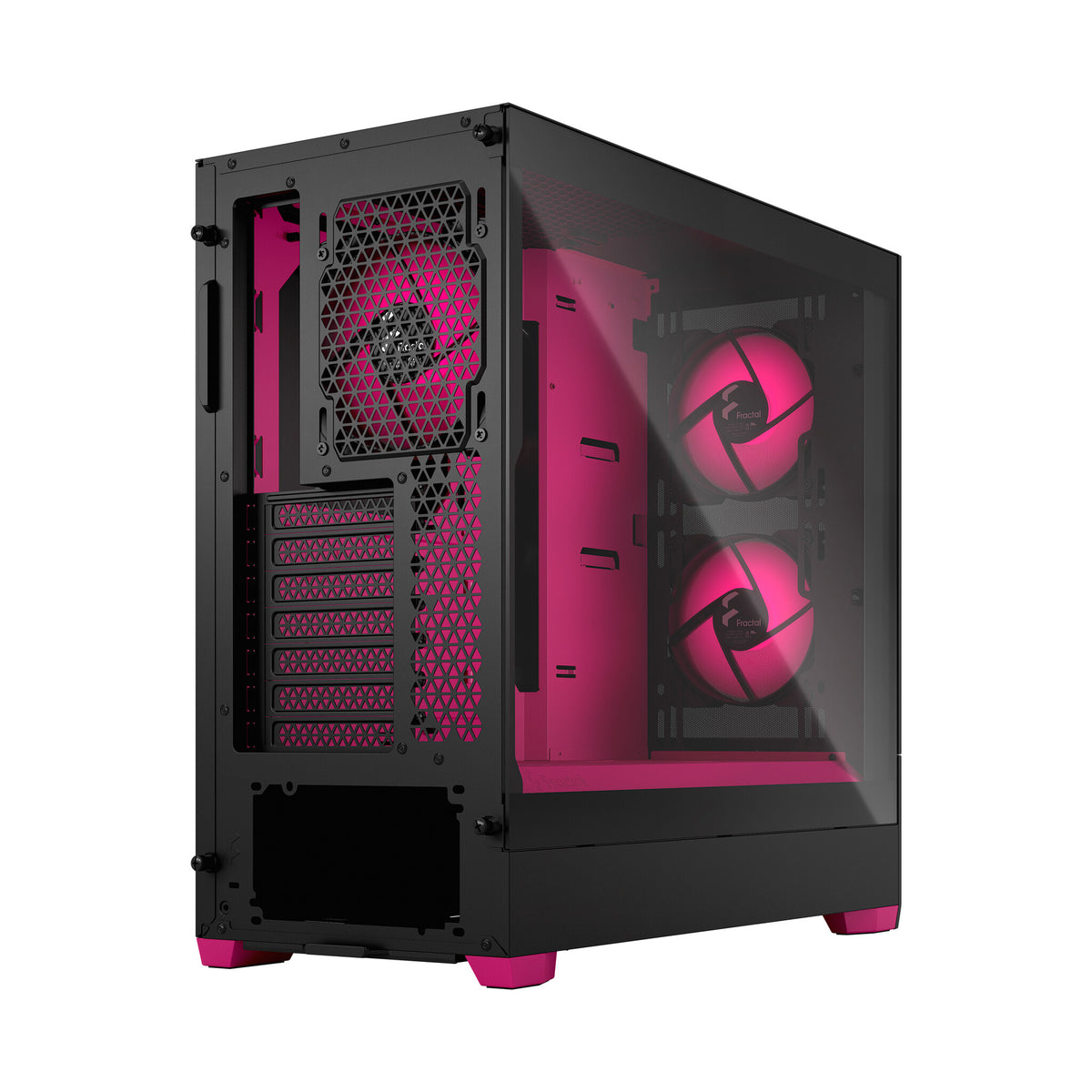 Fractal Design Pop Air Tower in Black / Magenta