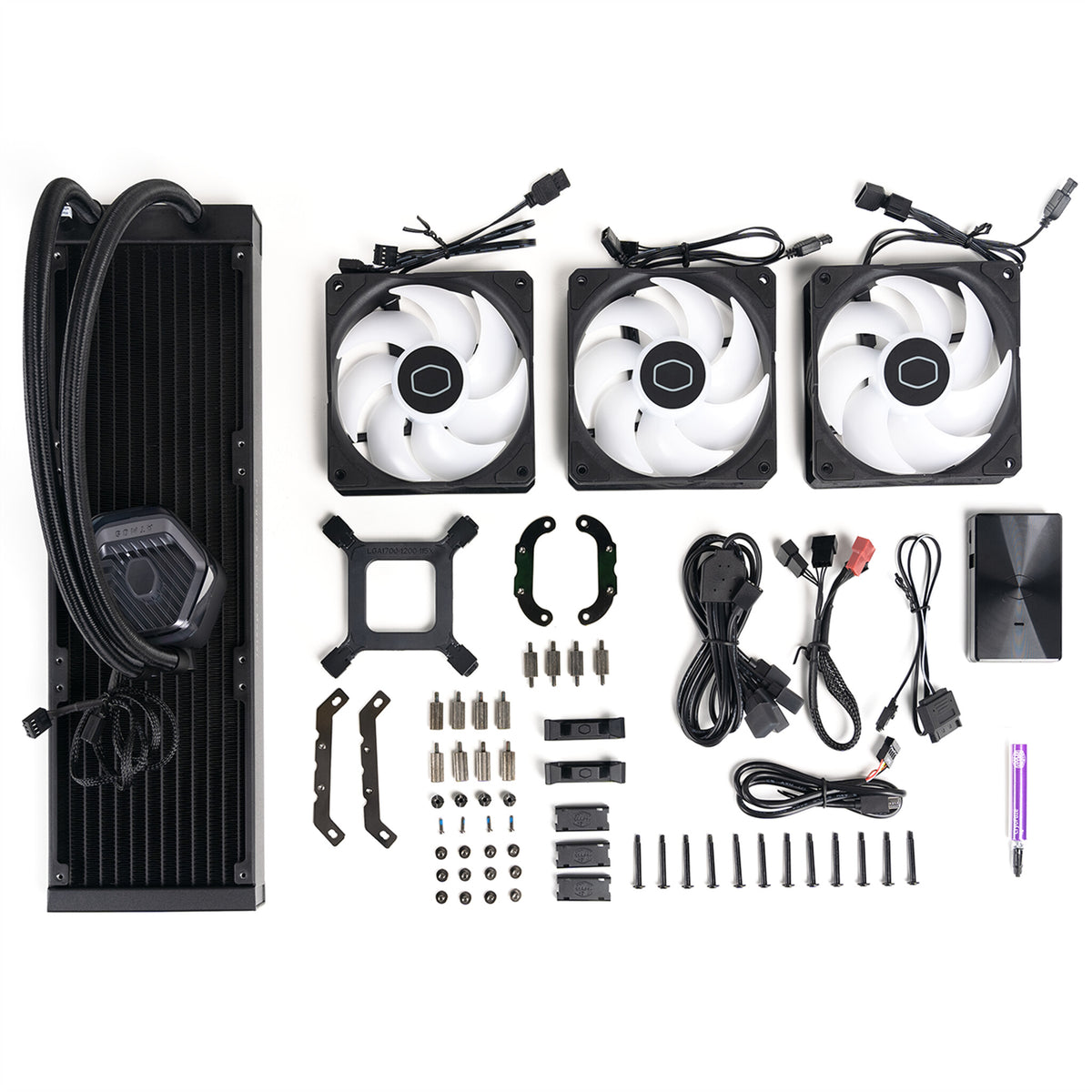 Cooler Master MasterLiquid 360 ATMOS - Liquid CPU Cooler - 360mm