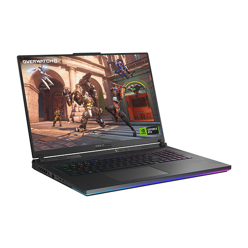 ASUS ROG Strix SCAR 18 Laptop - 45.7 cm (18&quot;) - Intel® Core™ i9-14900HX - 32 GB DDR5-SDRAM - 2 TB SSD - NVIDIA GeForce RTX 4090 - Wi-Fi 6E - Windows 11 Home - Black