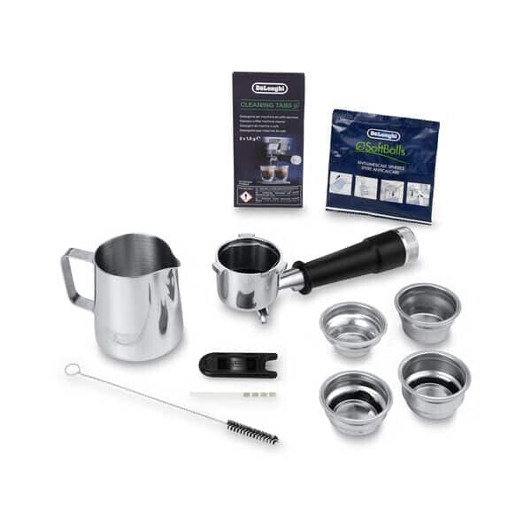 De&#39;Longhi Espresso Pump La Specialista Opera - HomeCafe Kit Coffee Machine in Silver