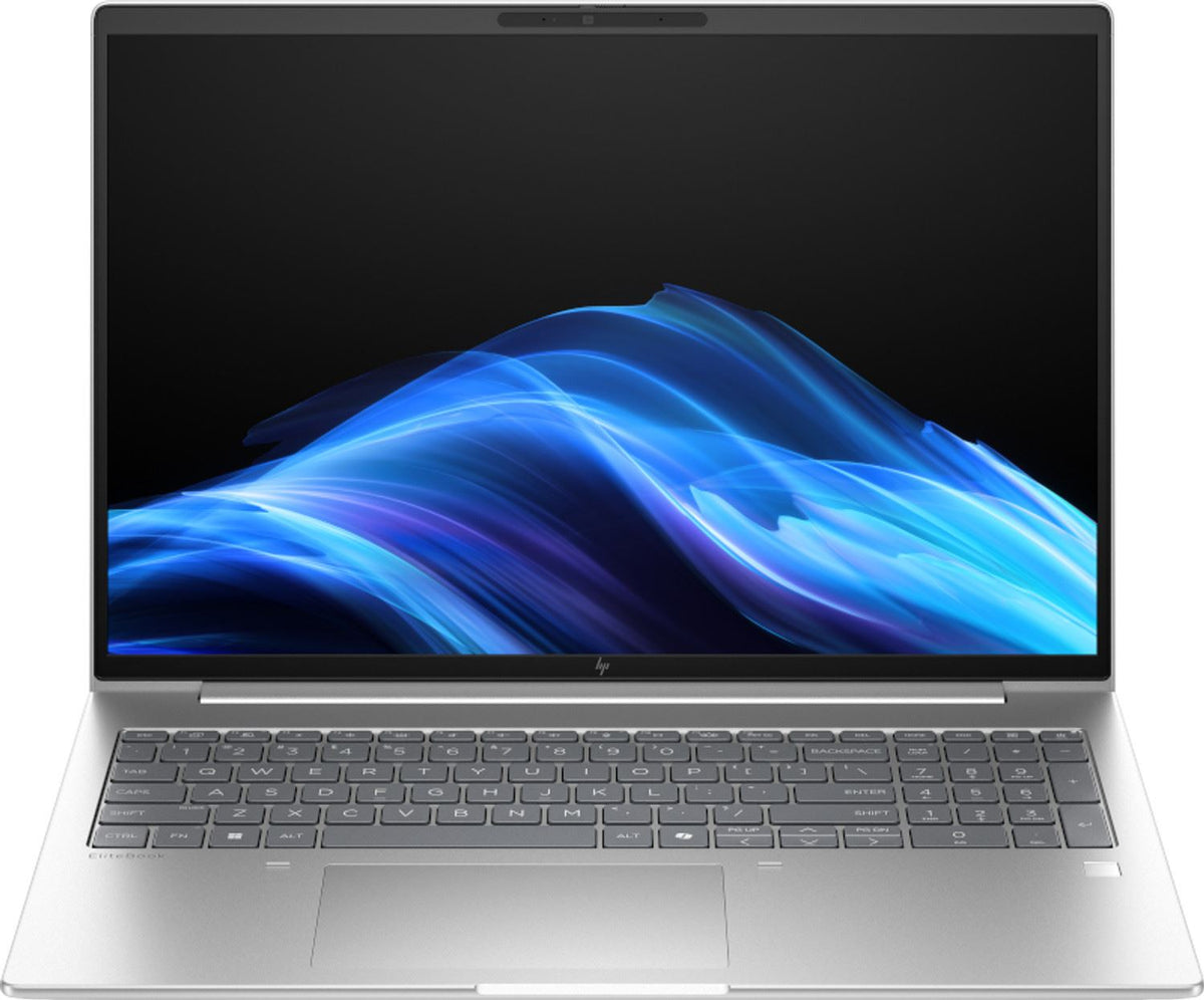 HP EliteBook 6 G1i 16 inch Notebook AI PC Wolf Pro Security Edition Intel Core Ultra 7 255U Laptop 40.6 cm (16") Touchscreen WUXGA 32 GB DDR5-SDRAM 512 GB SSD Wi-Fi 7 (802.11be) Windows 11 Pro Silver