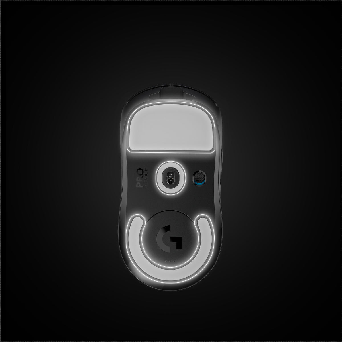 Logitech G PRO X SUPERLIGHT Wireless Gaming Mouse in Black - 25,600 DPI