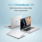 ASUS Chromebook CX1400CKA-EK0078- 35.6 cm (14") - 64 GB - 4 GB - Wi-Fi 6 - ChromeOS - Silver