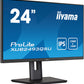 iiyama ProLite XUB2493QSU-B5 - 61 cm (24") - 2560 x 1440 pixels WQHD LED Monitor