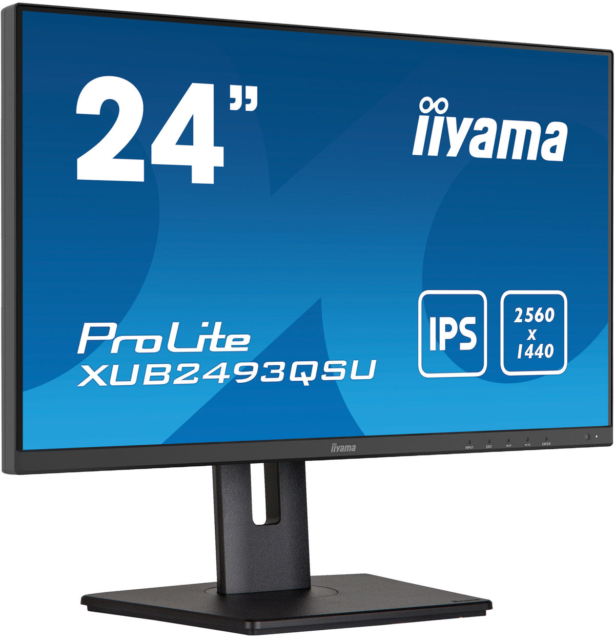 iiyama ProLite XUB2493QSU-B5 - 61 cm (24") - 2560 x 1440 pixels WQHD LED Monitor