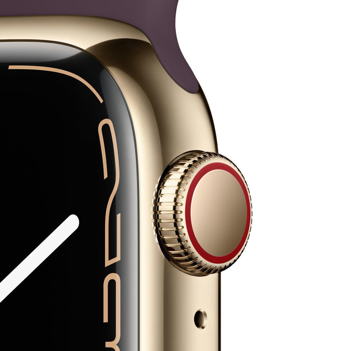 Apple Watch Series 7 OLED 41 mm Digital Touchscreen 4G Gold Wi-Fi GPS (satellite)