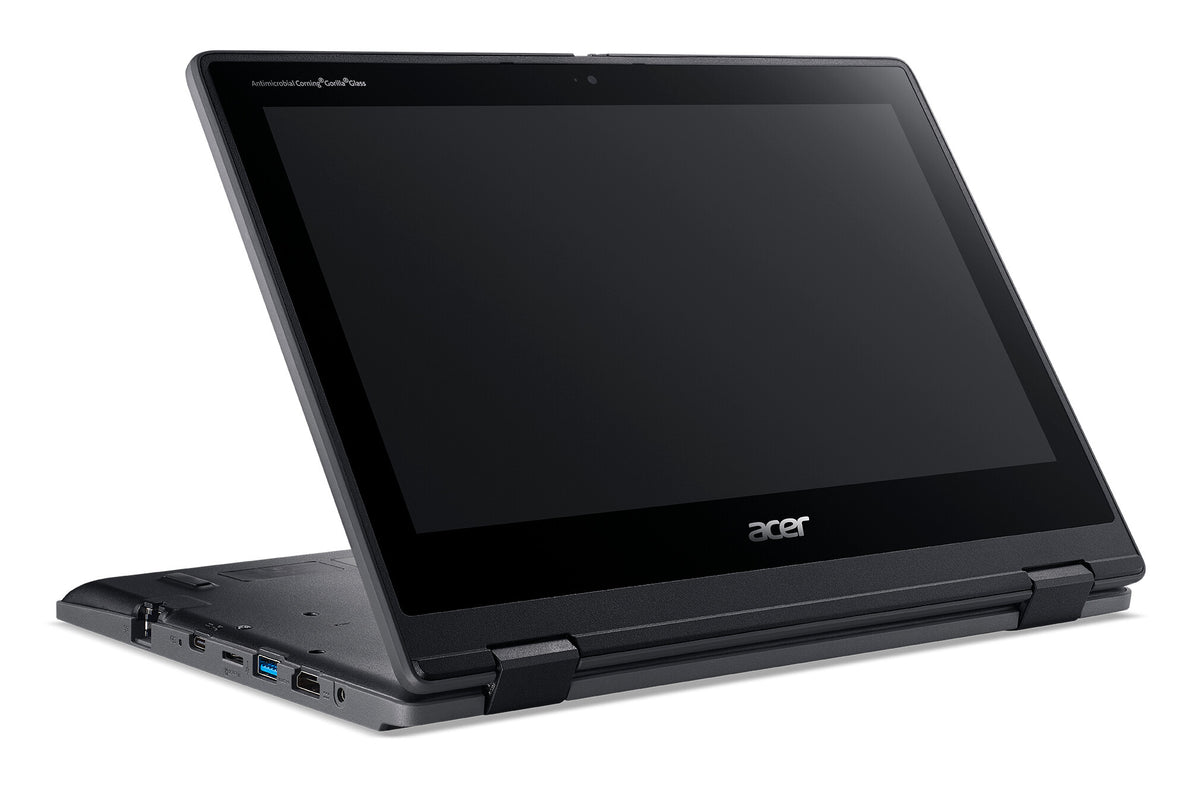 Acer TravelMate Spin B3 Hybrid (2-in-1) - 29.5 cm (11.6") - Touchscreen - Intel® Celeron® N6000 - 8 GB DDR4-SDRAM - 256 GB SSD - Wi-Fi 6 - Windows 11 Pro - Black