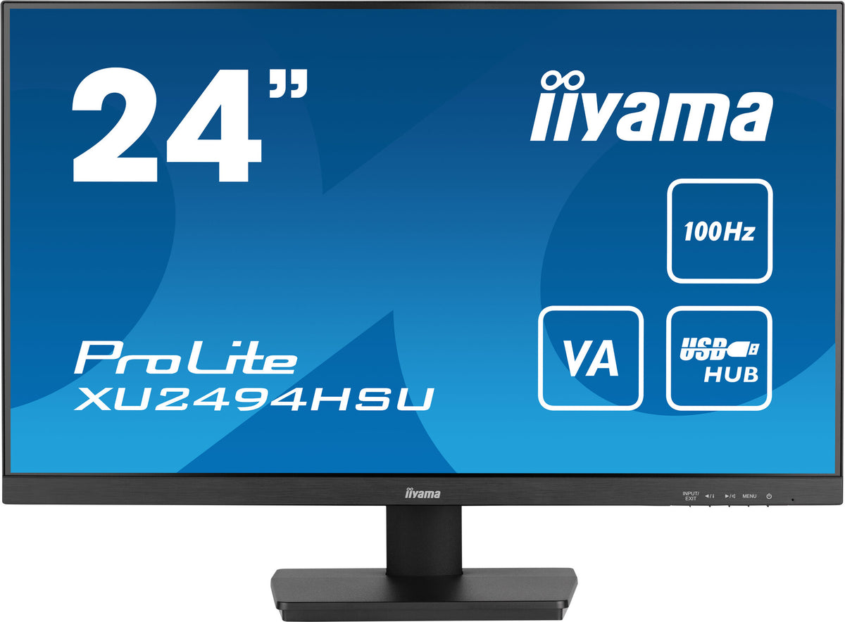 iiyama ProLite XU2494HSU-B6 - 60.5 cm (23.8") - 1920 x 1080 pixels FHD LED Monitor