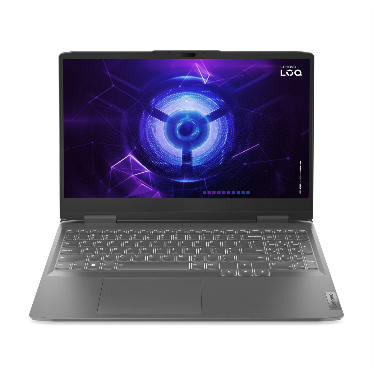 Lenovo LOQ 15IRH8 Intel® Core™ i5 i5-12450H Laptop 39.6 cm (15.6&quot;) Full HD 16 GB DDR5-SDRAM 512 GB SSD NVIDIA GeForce RTX 4050 Wi-Fi 6 (802.11ax) Windows 11 Home Grey