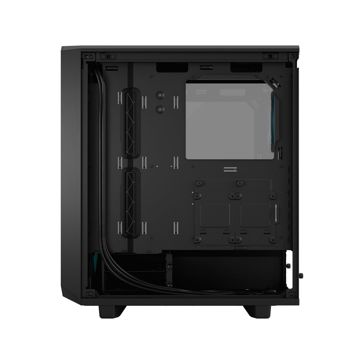 Fractal Design Meshify 2 Compact Lite RGB - ATX Mid Tower Case in Black