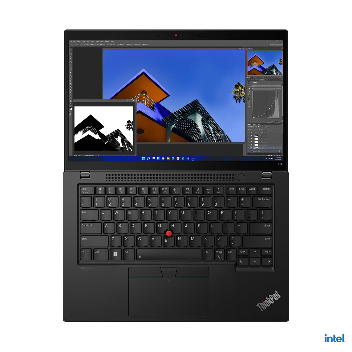 Lenovo ThinkPad L14 Gen 3 Laptop - 35.6 cm (14&quot;) - Intel® Core™-i7-1255U - 16 GB DDR4-SDRAM - 512 GB SSD - Wi-Fi 6 - Windows 11 Pro - Black