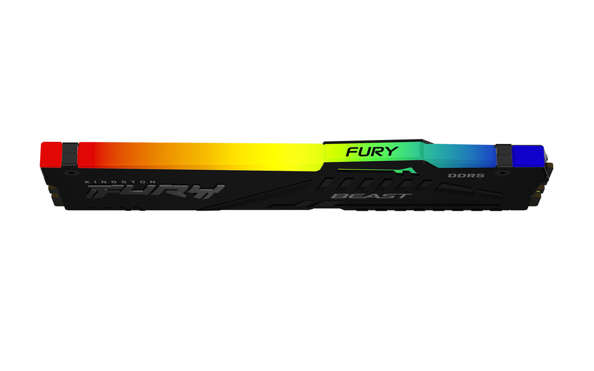 Kingston Technology FURY Beast Black RGB - 16 GB 1 x 16 GB 4800MT/s DDR5 memory module