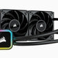 Corsair iCUE H100i RGB ELITE - All-in-one Liquid Processor Cooler in Black - 240mm