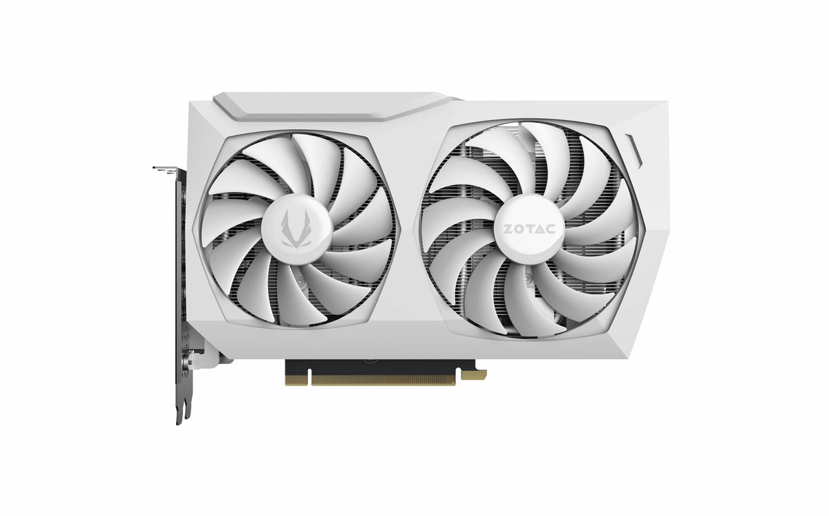 Zotac GAMING AMP White Edition LHR - NVIDIA 8 GB GDDR6 GeForce RTX 3060 Ti graphics card