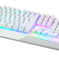 MSI VIGOR GK30 GAMING COMBO - RGB Mechanical Gaming Keyboard + Clutch GM11 Gaming Mouse in White - 5,000 DPI