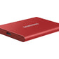 Samsung Portable SSD T7 in Red - 500 GB