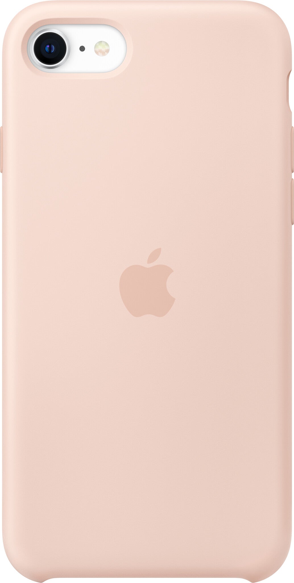 Apple MN6G3ZM/A - Silicone Case for iPhone SE in Chalk Pink