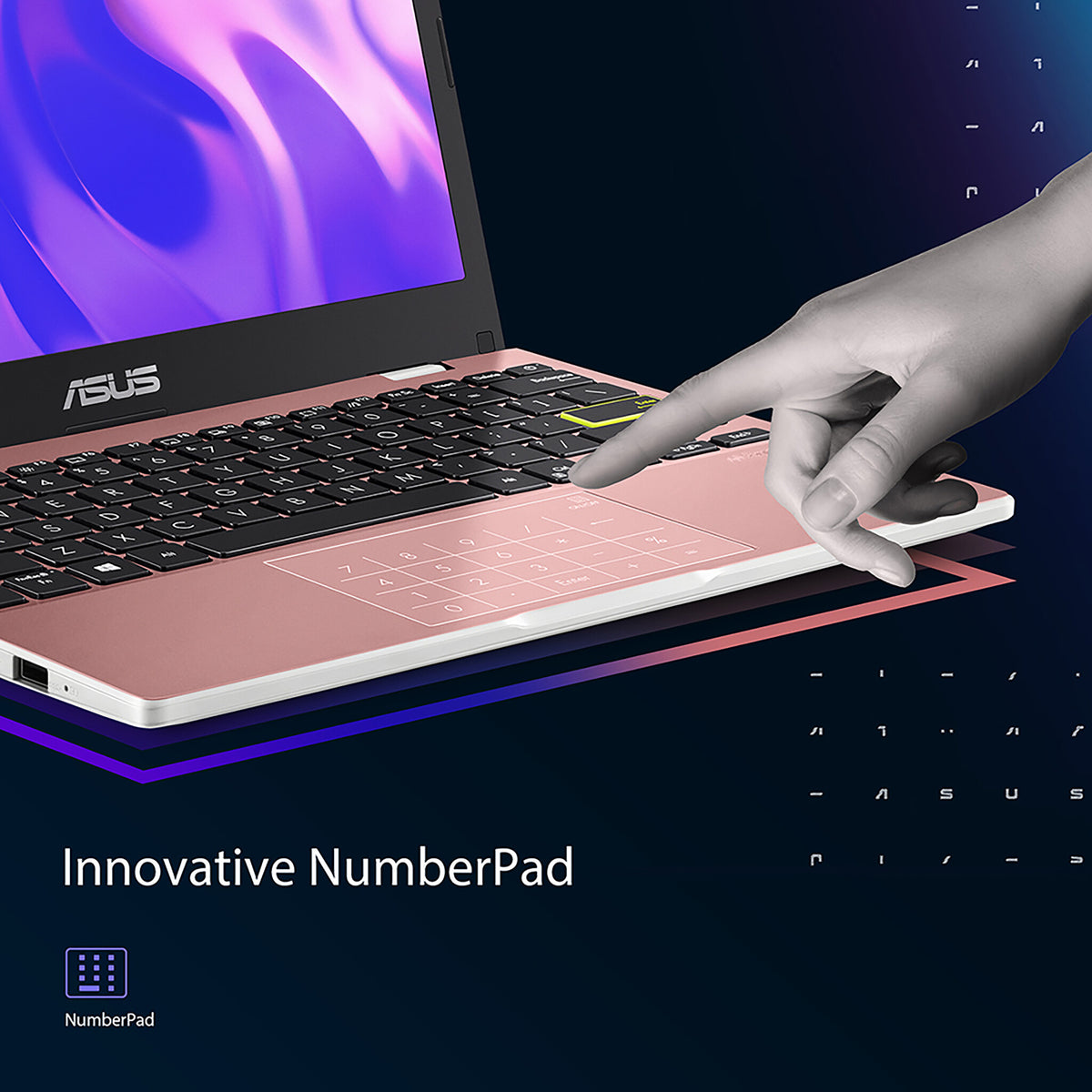 ASUS E210MA-GJ325WS Laptop - 29.5 cm (11.6&quot;) - Intel® Celeron® N N4020 - 4 GB DDR4-SDRAM - 64 GB eMMC - Wi-Fi 5 - Windows 11 Home in S mode - Pink