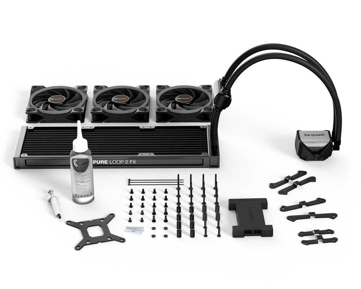 be quiet! Pure Loop 2 FX - All-in-one Liquid Processor Cooler in Black - 360mm