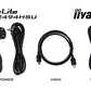 iiyama ProLite XU2494HSU-B6 - 60.5 cm (23.8") - 1920 x 1080 pixels FHD LED Monitor