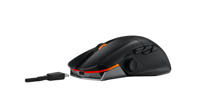 ASUS ROG Chakram X Origin - RF Wireless + Bluetooth + USB Type-A Opto-mechanical Mouse - 36,000 DPI