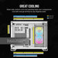 Corsair iCUE LINK 2500X RGB - Micro ATX Mid Tower Case in White