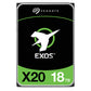 Seagate Enterprise Exos X20 - 7.2K RPM SAS 3.5" HDD - 18 TB