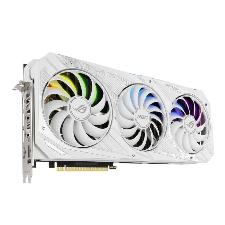 ASUS ROG STRIX "White Edition" - NVIDIA 10 GB GDDR6X GeForce RTX 3080 graphics card