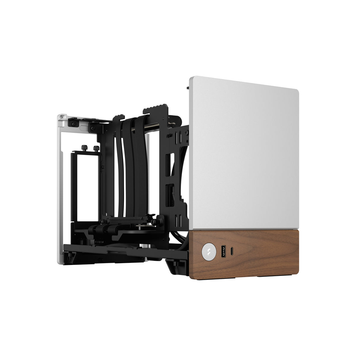 Fractal Design Terra - Mini ITX Desktop Case in Silver