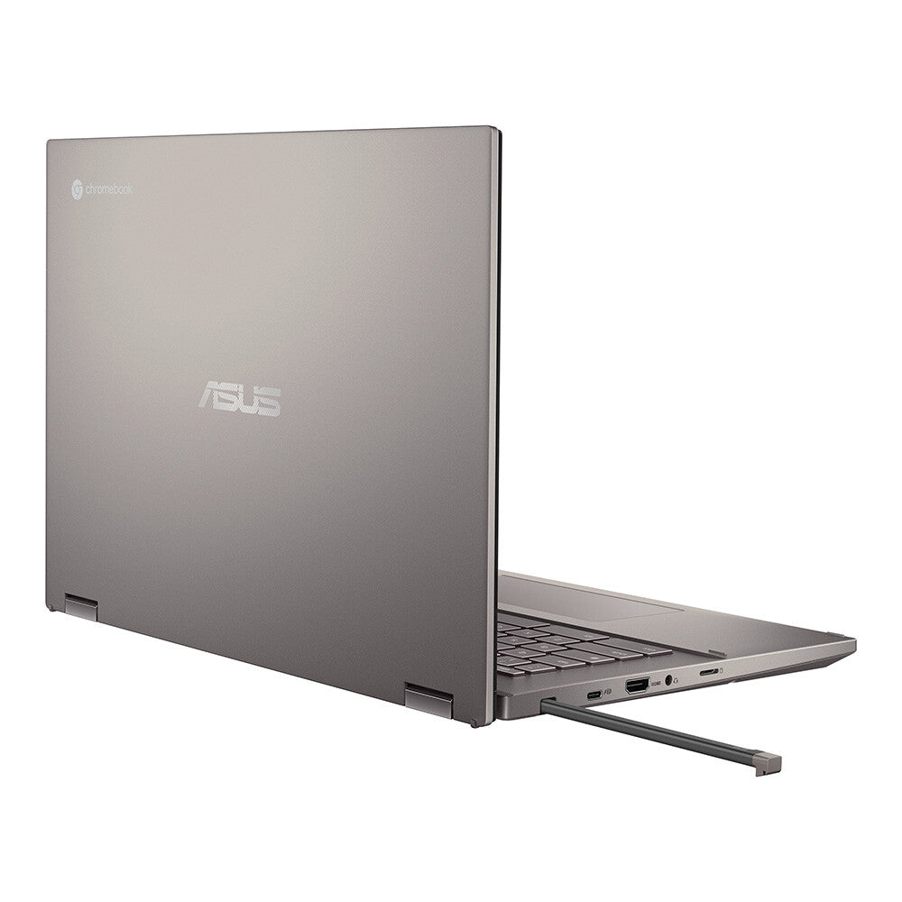 ASUS Chromebook CX34 Flip - 35.6 cm (14") - Touchscreen - Intel® Core™ i7-1255U - 8 GB LPDDR4x-SDRAM - 512 GB SSD - Wi-Fi 6E - ChromeOS - Grey