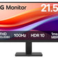 LG 22U401A-B - 54.6 cm (21.5") - 1920 x 1080 pixels FHD LED Black