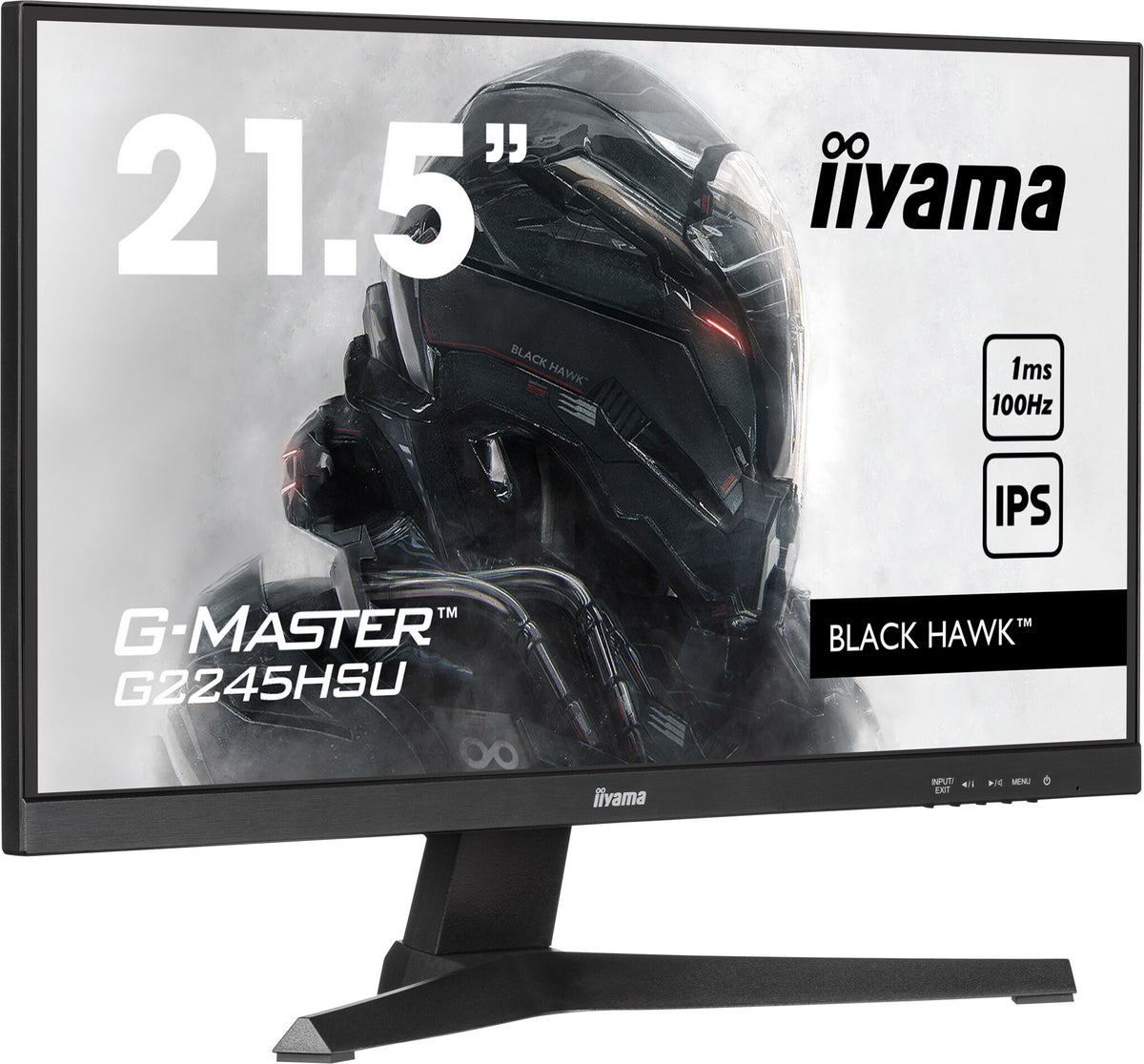 iiyama G-MASTER G2245HSU-B1 - 55.9 cm (22") - 1920 x 1080 pixels FHD LED Monitor