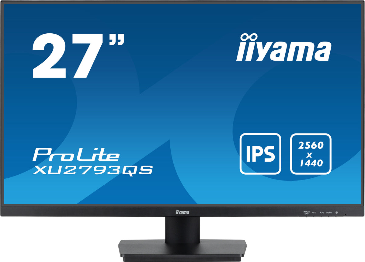 iiyama ProLite XU2793QS-B6 - 68.6 cm (27") - 2560 x 1440 pixels 2K Ultra HD LED Monitor