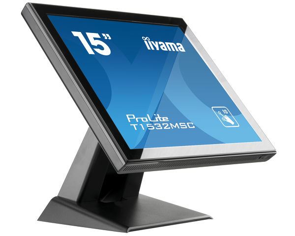 iiyama ProLite T1532MSC-B5X Computer Monitor 38.1 cm (15") 1024 x 768 pixels XGA LED Touchscreen Black