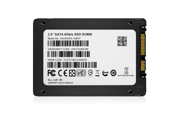 ADATA Ultimate SU800 - Serial ATA III TLC 2.5" SSD - 256 GB