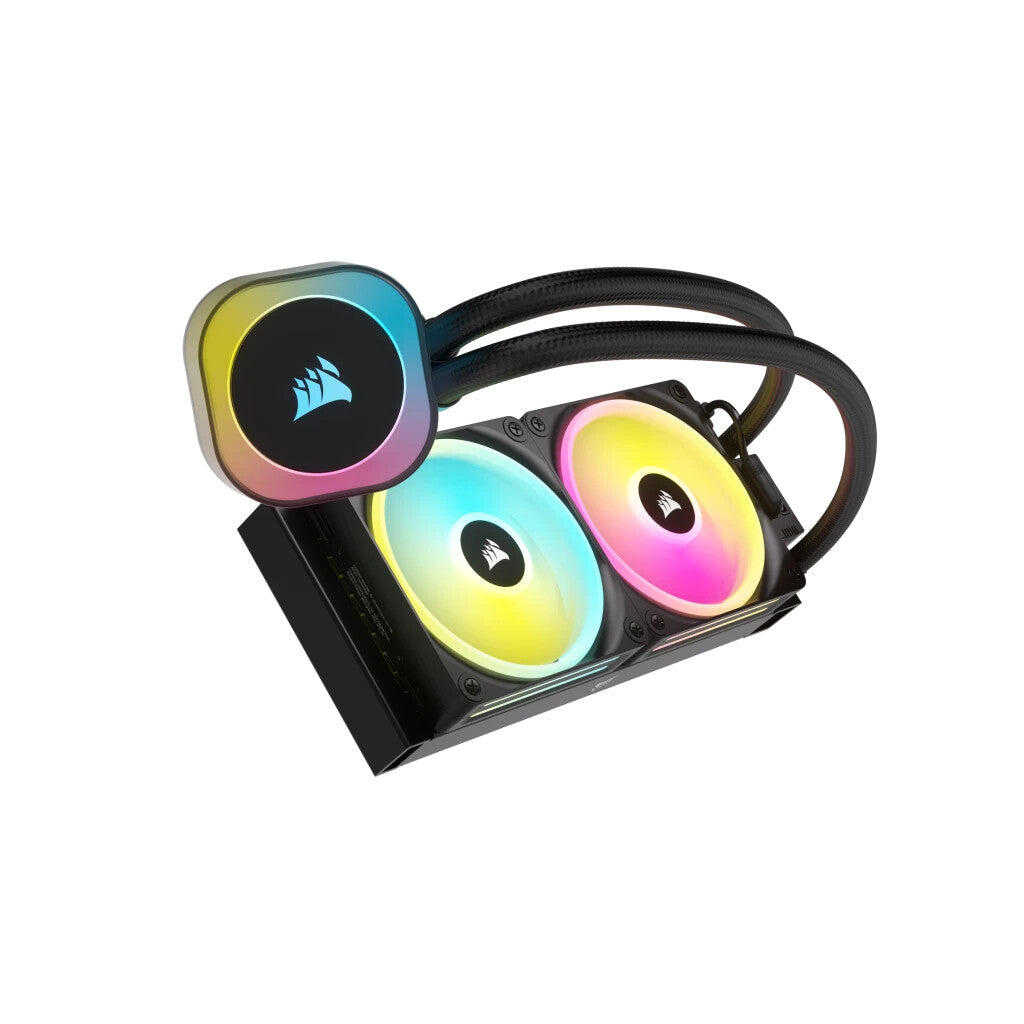 Corsair iCUE LINK H100i RGB - Liquid Processor Cooling Kit in Black - 240mm