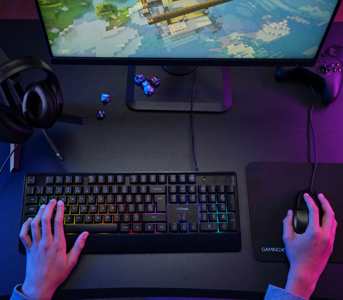 Trust GXT 792 Quadrox - 4-in-1 Gaming Bundle