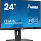 iiyama ProLite XUB2493HS-B6 - 60.5 cm (23.8") - 1920 x 1080 pixels Full HD LED Monitor